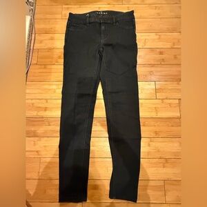 White House black market Sz 0 black jeggings retail $99
